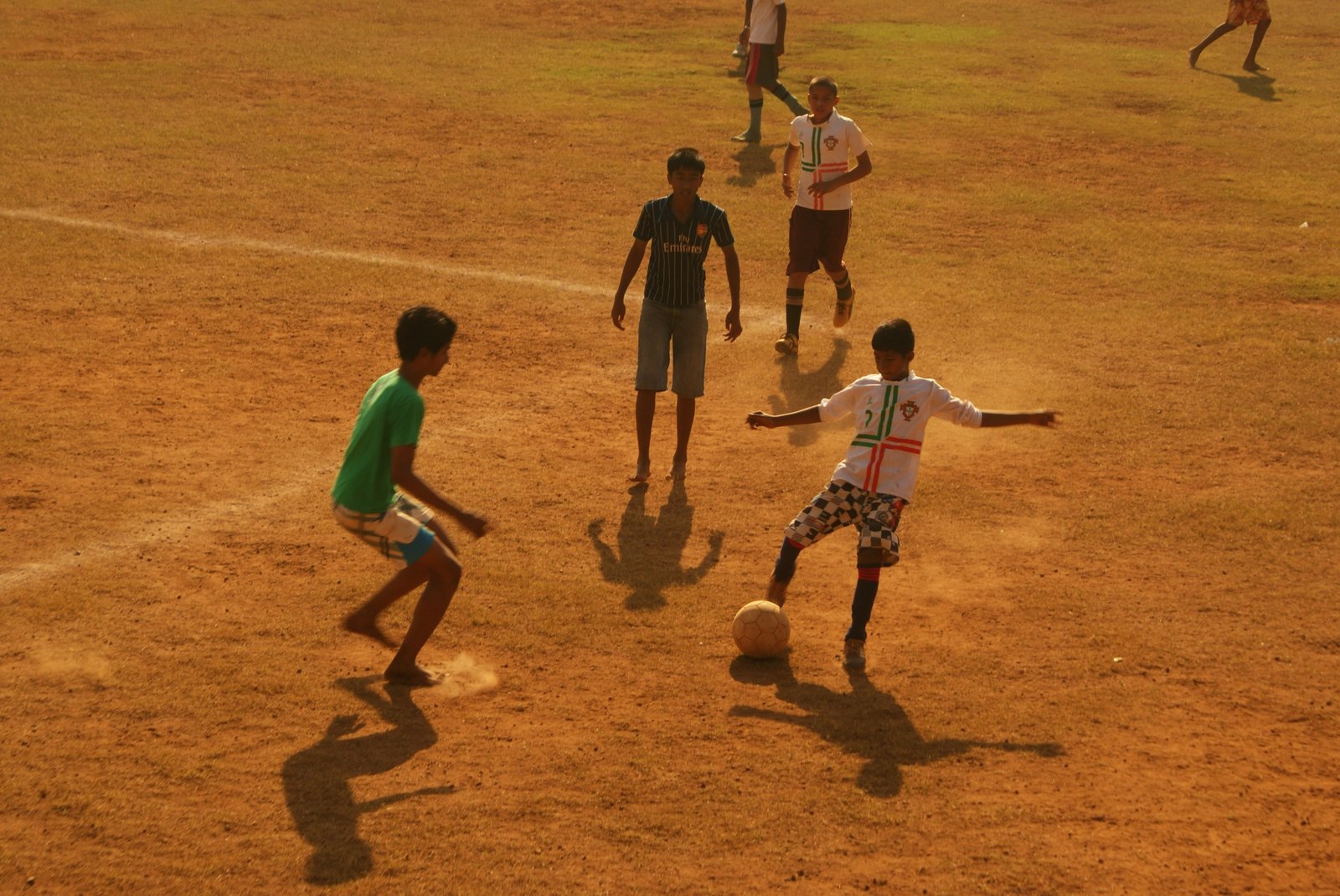 Original photo of multiple sports